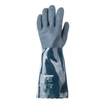 10 Paar - Arbeitshandschuhe Coverguard aus PVC Eurochem MO3740 Chemisches Risiko