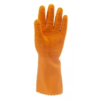 12 Paar - Arbeitshandschuhe Coverguard aus Latex Eurostrong MO3820 Chemisches Risiko