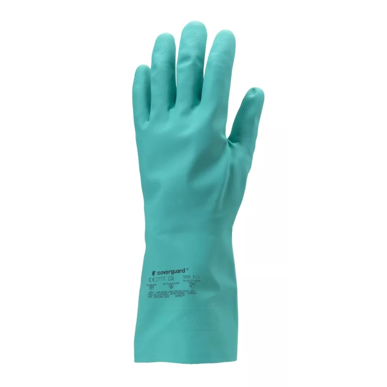 10 Paar - Coverguard Arbeitshandschuhe aus Nitril Eurochem MO5510 Chemikalienschutz