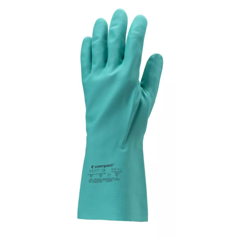 10 Paar - Coverguard Arbeitshandschuhe aus Nitril Eurochem MO5530 Chemikalienschutz