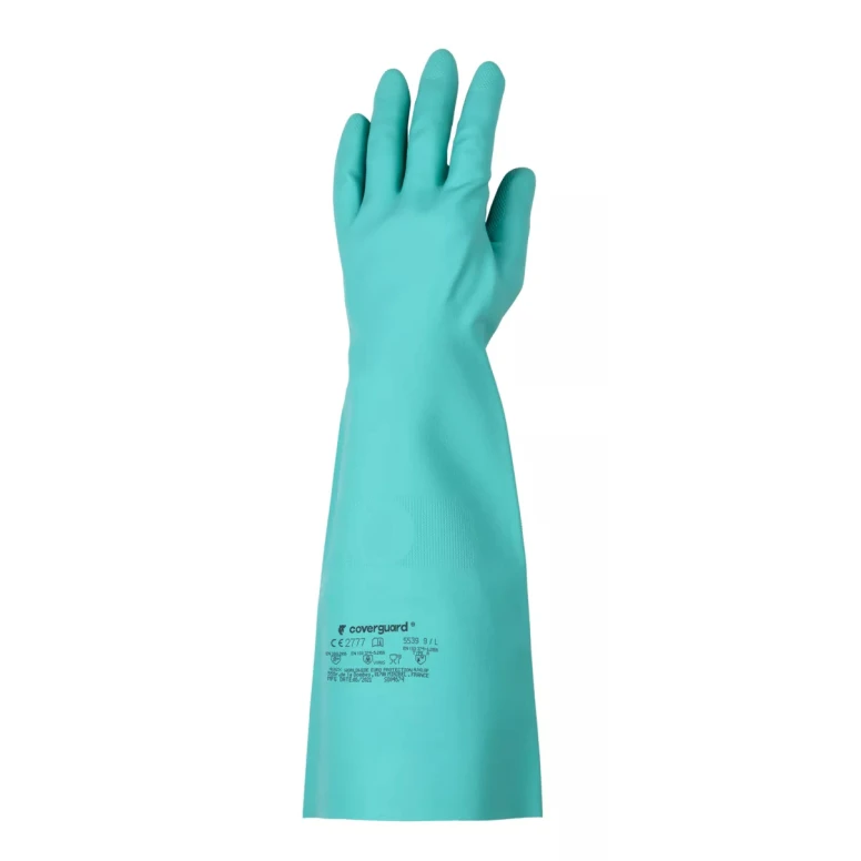 6 Paar - Coverguard Arbeitshandschuhe aus Nitril Eurochem MO5540 Chemikalienschutz