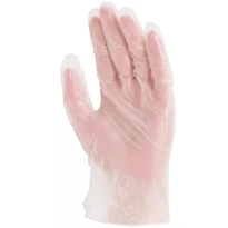 10 Packungen - Coverguard Arbeitshandschuhe aus Vinyl Euro-one MO5710 Einweg (100 Stück)