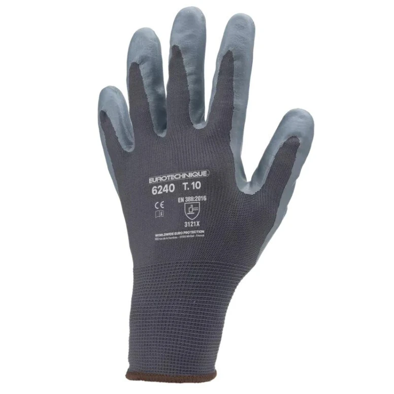 10 Paar - Coverguard Arbeitshandschuhe aus Nitril Eurolite MO6240 mechanische Risiken