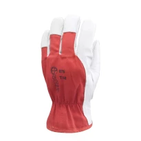 12 Paar - Coverguard Leder-Arbeitshandschuhe Eurostrong MO880 Mechanische Risiken