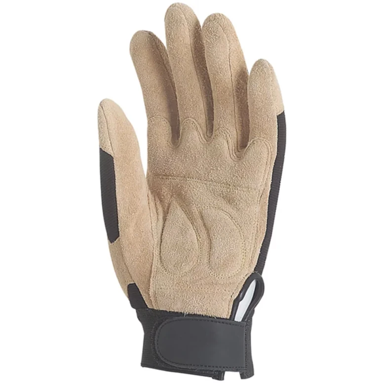 12 Paar - Coverguard Leder-Arbeitshandschuhe Eurostrong MO910 Mechanische Risiken