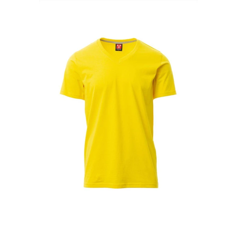T-Shirt mit V-Ausschnitt und kurzen Ärmeln aus Baumwolle V-Neck - Payper