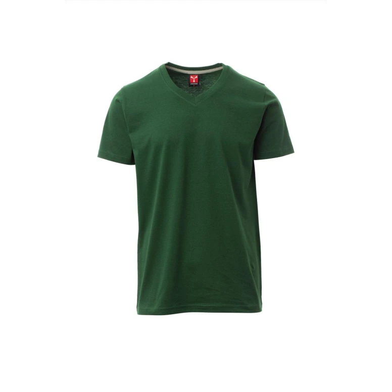T-Shirt mit V-Ausschnitt und kurzen Ärmeln aus Baumwolle V-Neck - Payper