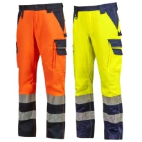 Arbeitshose Hohe Sichtbarkeit Multitaschen Stretch U-Power Thunder WHL380