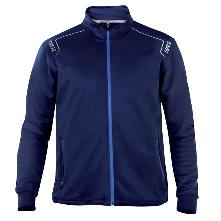 Sparco PHOENIX Full-Zip Sweatshirt aus technischem Stoff - Blau