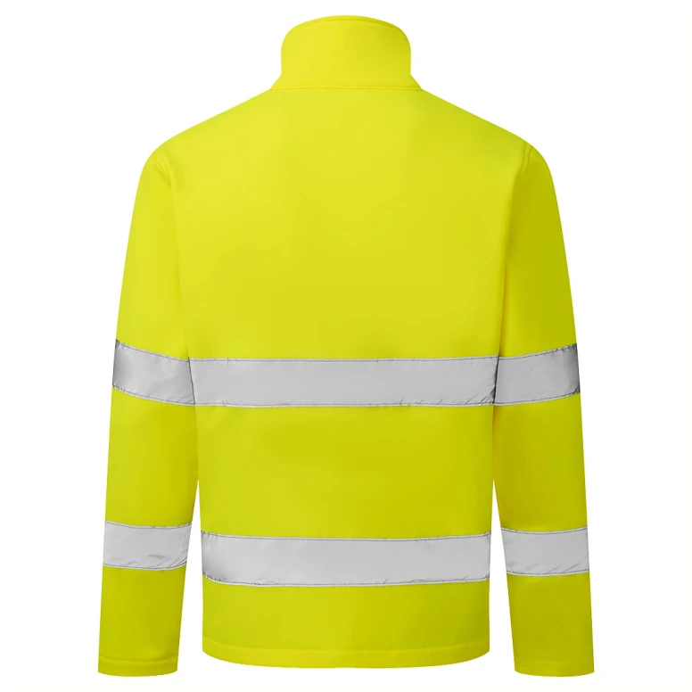 Arbeitsjacke Portwest Warnschutz ES428 wasserdicht Stretch Softshell