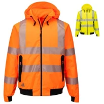 Portwest KX315 Warnschutz-Arbeitsjacke wasserdicht Multitaschen