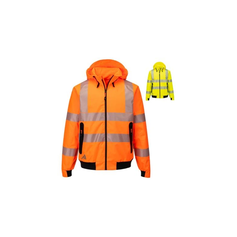 Portwest KX315 Warnschutz-Arbeitsjacke wasserdicht Multitaschen
