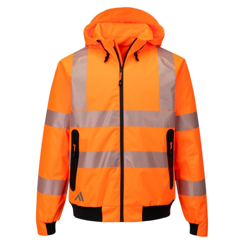 Portwest KX315 Warnschutz-Arbeitsjacke wasserdicht Multitaschen