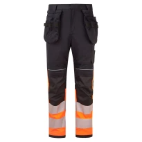Portwest FR452 Warnschutz-Arbeitshose Multitaschen antistatisch flammhemmend Stretch