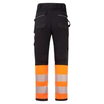 Portwest FR452 Warnschutz-Arbeitshose Multitaschen antistatisch flammhemmend Stretch 2
