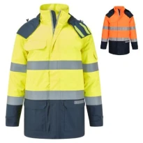 Portwest FR617 Arbeitsjacke flammhemmend antistatisch Multinorm mit vielen Taschen