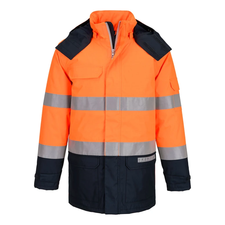 Portwest FR617 Arbeitsjacke flammhemmend antistatisch Multinorm mit vielen Taschen