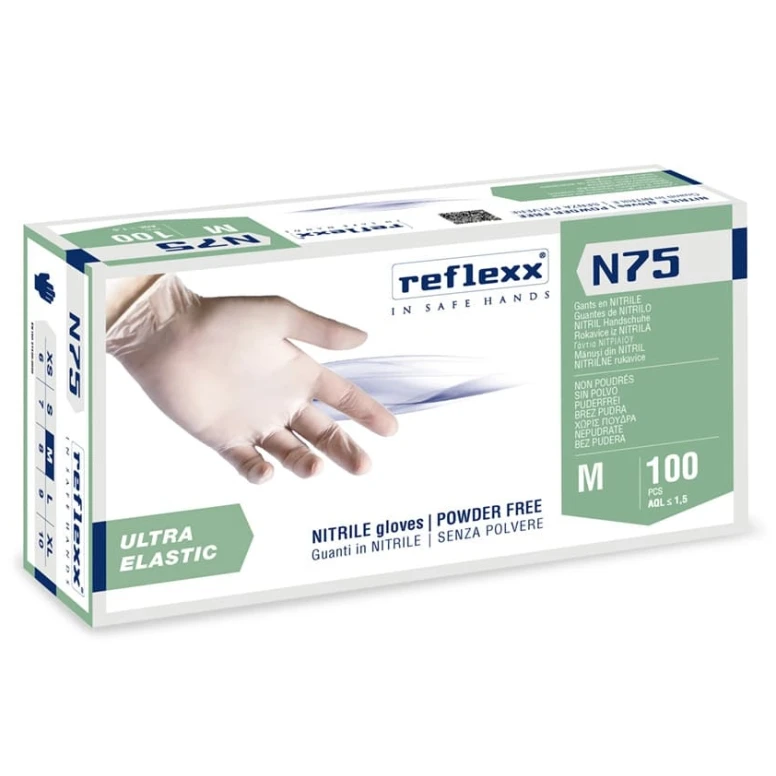 Nitrilhandschuhe Reflexx N75 puderfrei