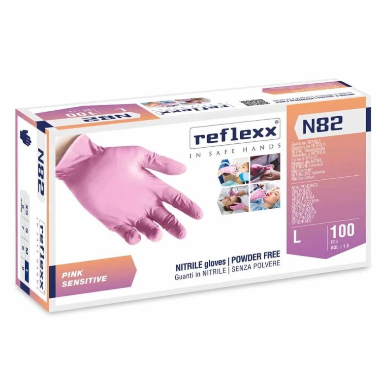 Nitrilhandschuhe Reflexx N82 puderfrei