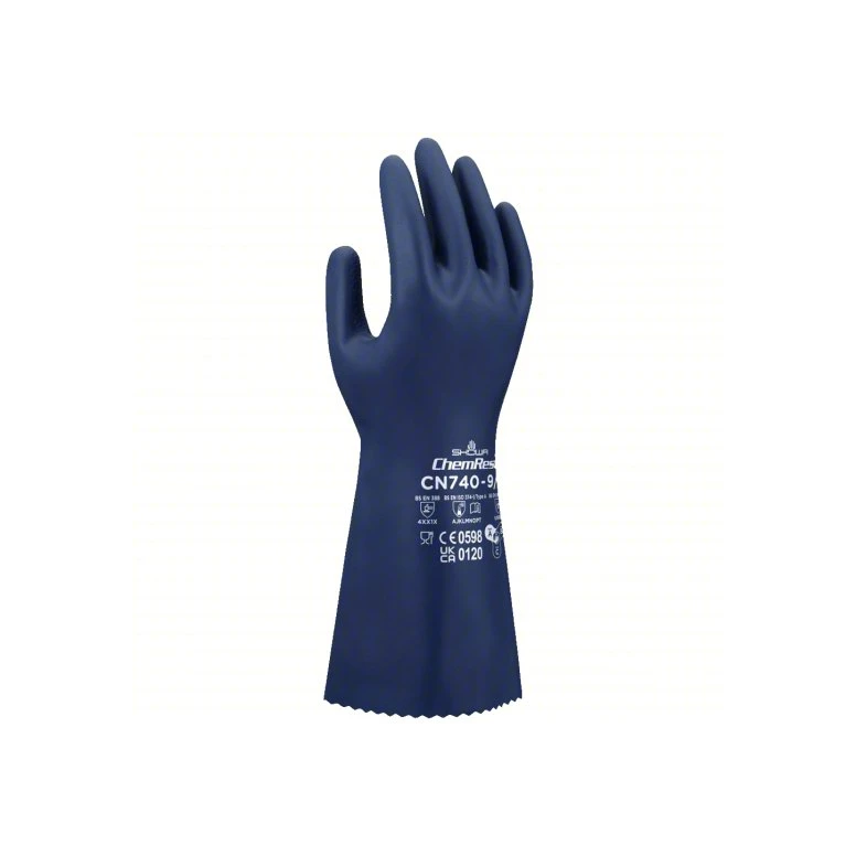12 Paare - Showa Handschuhe beschichtet mit Nitril CN740