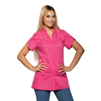 Arbeitsbluse Damen Kurzarm Siggi Coraline - 28CS1882/00