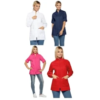 Arbeitsbluse Damen Langarm Siggi Leyla - 28CS1887/00