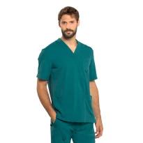 Arbeitskasack Herren Kurzarm Dr Blue Siggi Carter - 04CS1864