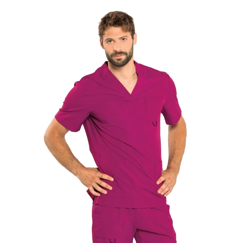 Arbeitskasack Herren Kurzarm Dr Blue Siggi Carter - 04CS1864