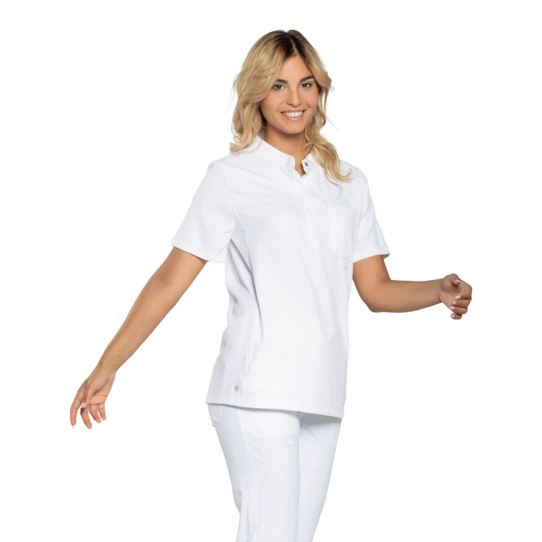 Arbeitskasack Damen Kurzarm Dr Blue Siggi Lesly - 04CS1866