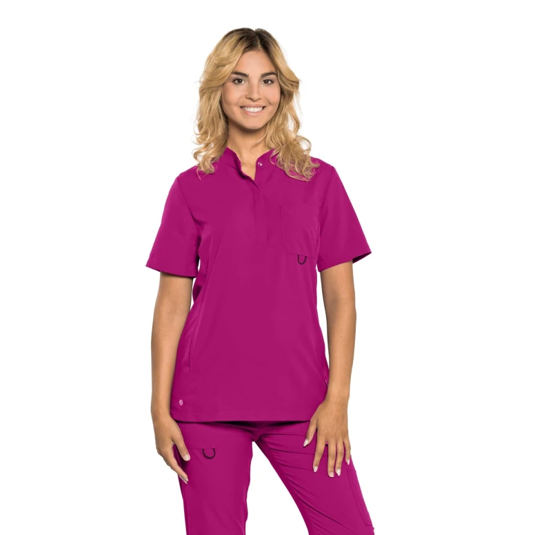 Arbeitskasack Damen Kurzarm Dr Blue Siggi Lesly - 04CS1866