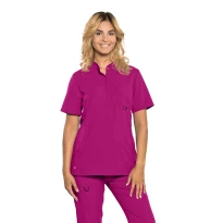 Arbeitskasack Damen Kurzarm Dr Blue Siggi Lesly - 04CS1866