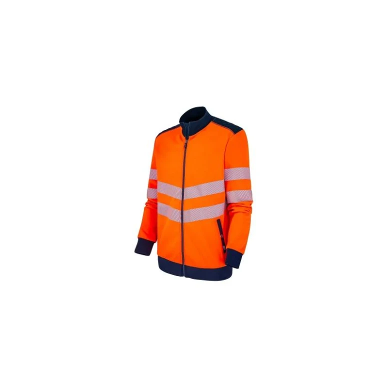 Arbeits-Sweatshirt Molinel Luklight 05805555065 Warnschutz mit durchgehendem Reißverschluss