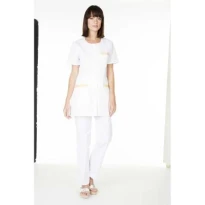 Arbeitsbluse Molinel Carole CAROLEMCBC/MI Multitaschen Damen Kosmetikerin