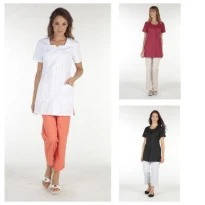 Arbeitskittel Molinel Clemence CLEMENCEMCBLA Damen Kosmetik Friseur Wellness