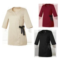 Arbeitsbluse Molinel Faustine FAUSTINETFBEI Damen Wellness Kosmetikerin Friseurin