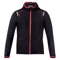 Sparco WILSON Arbeitsjacke aus winddichtem, wasserabweisendem Stoff – Schwarz