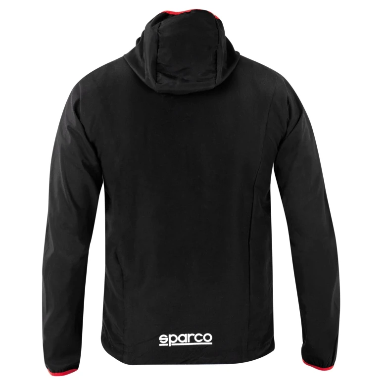 Sparco WILSON Arbeitsjacke aus winddichtem, wasserabweisendem Stoff – Schwarz