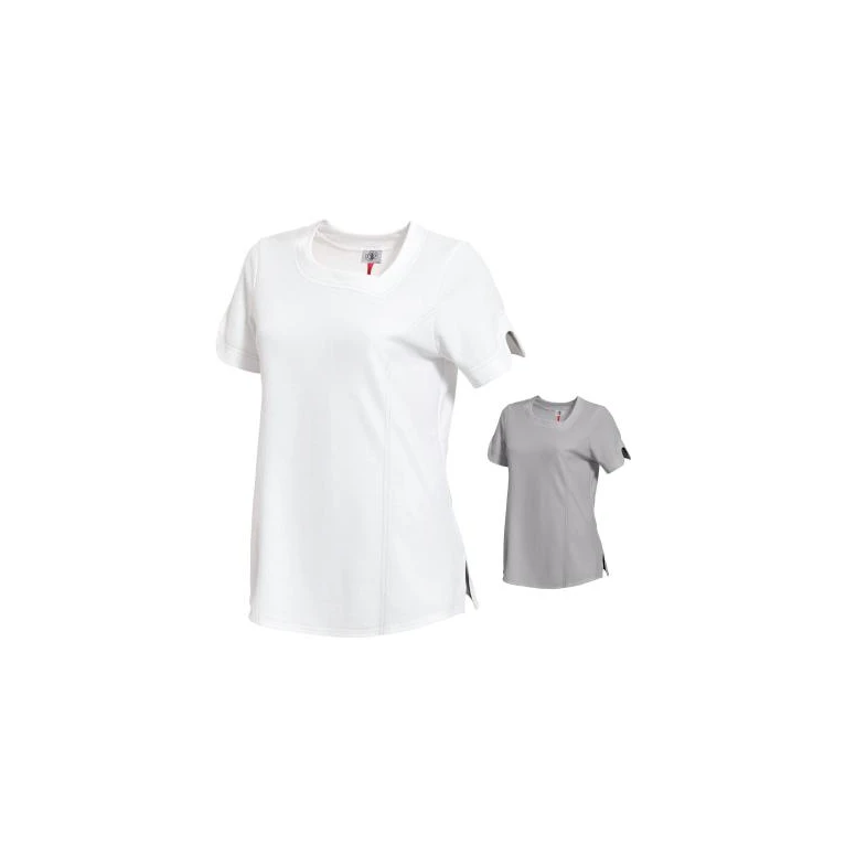 Arbeits T-Shirt Molinel Naya NAYATSFMCBC/GR Damen Komfort Gesundheitsbereich