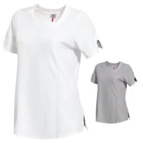 Arbeits T-Shirt Molinel Naya NAYATSFMCBC/GR Damen Komfort Gesundheitsbereich
