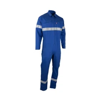 Arbeitskombi LMA Grenat 400451 hohe Sichtbarkeit mit vielen Taschen aus 100 % Baumwolle