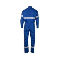 Arbeitskombi LMA Grenat 400451 hohe Sichtbarkeit mit vielen Taschen aus 100 % Baumwolle