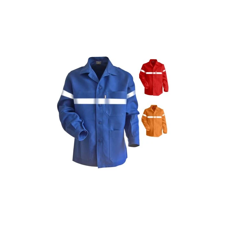 Arbeitshemd LMA Ambre 2028 hohe Sichtbarkeit mit vielen Taschen 100% Baumwolle