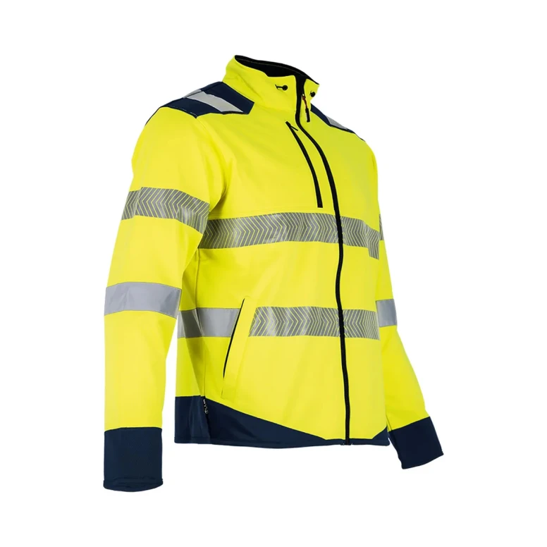 Arbeitsjacke LMA Flash 2245 hohe Sichtbarkeit mit vielen Taschen wasserdicht