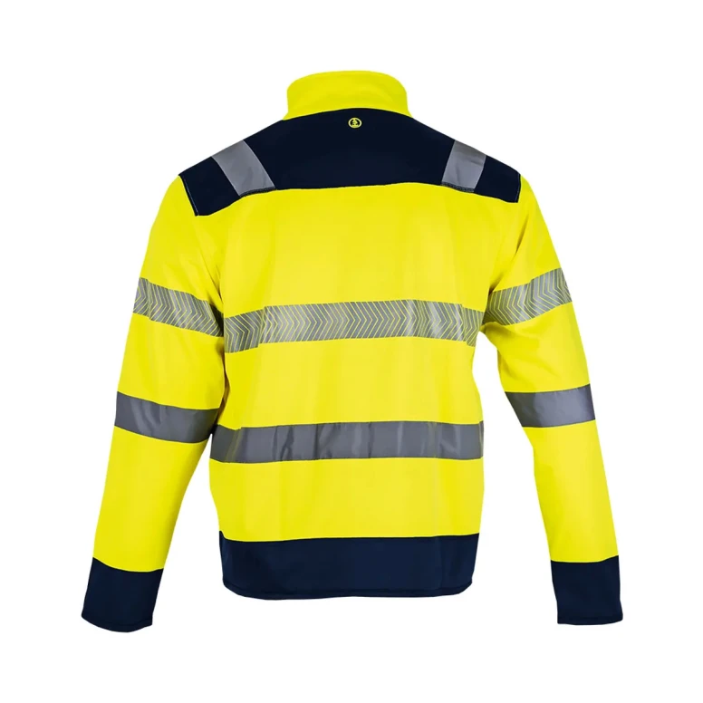 Arbeitsjacke LMA Flash 2245 hohe Sichtbarkeit mit vielen Taschen wasserdicht