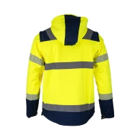 Arbeitsjacke LMA Viseur 2227 hohe Sichtbarkeit mit vielen Taschen wasserdicht Softshell