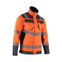 Arbeitsjacke LMA 2336 Candela mit hoher Sichtbarkeit und Mehrtaschen