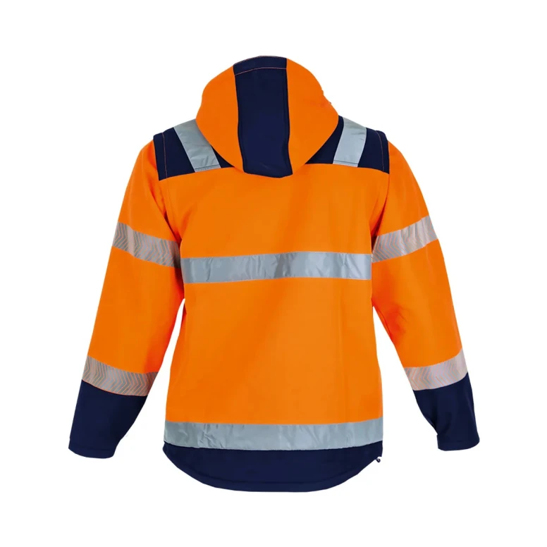 Arbeitsjacke LMA Cible 2266 hohe Sichtbarkeit mit vielen Taschen wasserdicht Softshell