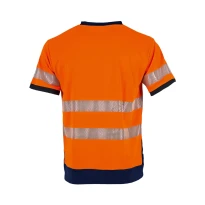 Arbeits-T-Shirt LMA Lampion 9193 hohe Sichtbarkeit