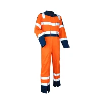 Arbeits-Overall LMA 4080 Vigilance hohe Sichtbarkeit, metallfrei