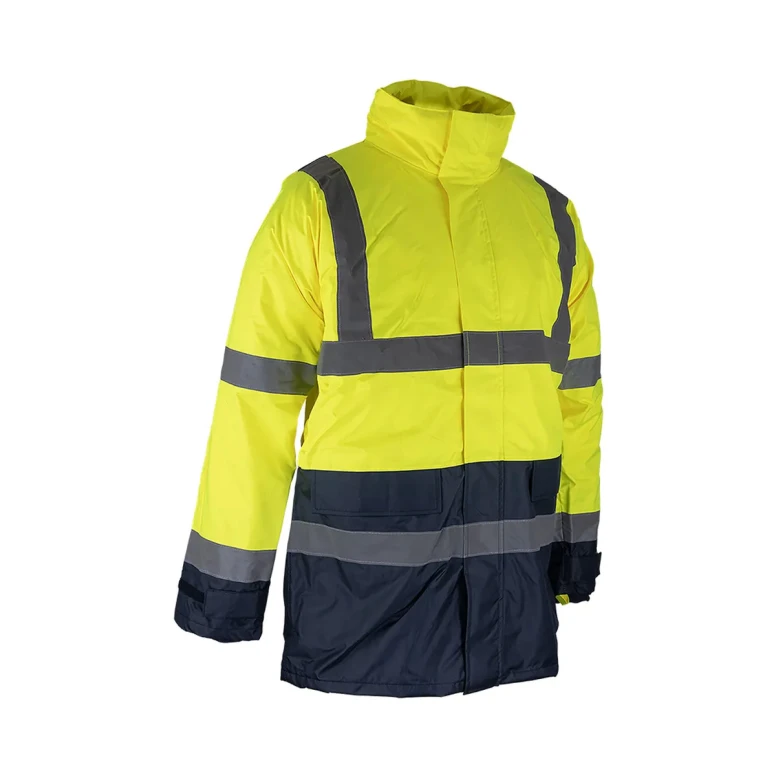 Arbeitsparka LMA Prevention 5002 hohe Sichtbarkeit mit vielen Taschen wasserdicht 4 in 1
